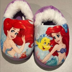 Disney Purple and Red Kids Slippers